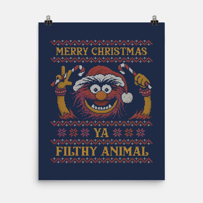 Ya Filthy Animal-None-Matte-Poster-kg07