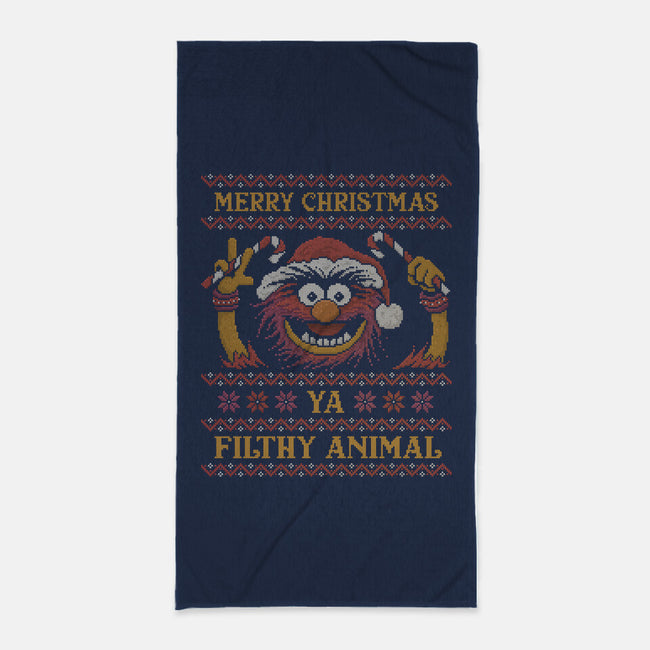 Ya Filthy Animal-None-Beach-Towel-kg07