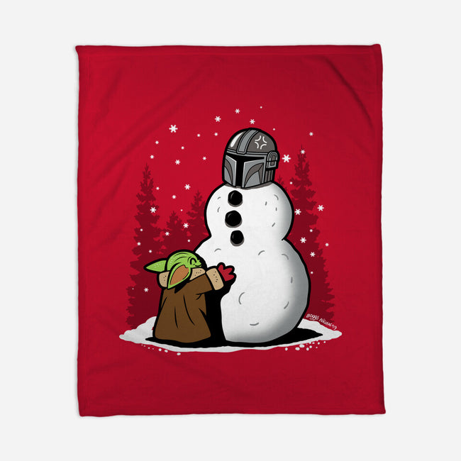 The Best Snowman In The Parsec-None-Fleece-Blanket-Boggs Nicolas