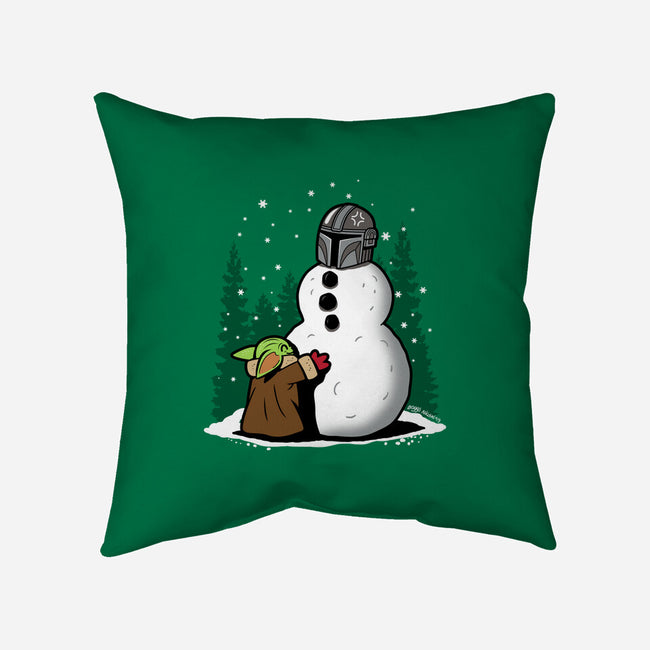 The Best Snowman In The Parsec-None-Removable Cover-Throw Pillow-Boggs Nicolas