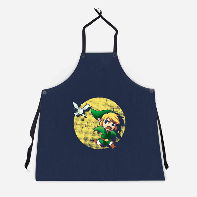 The Adventures Of Link-Unisex-Kitchen-Apron-BlancaVidal