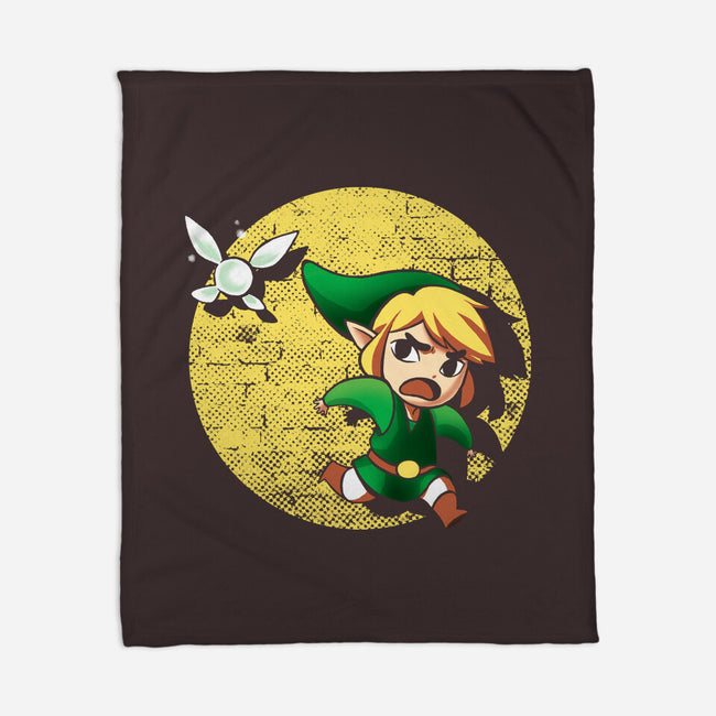 The Adventures Of Link-None-Fleece-Blanket-BlancaVidal