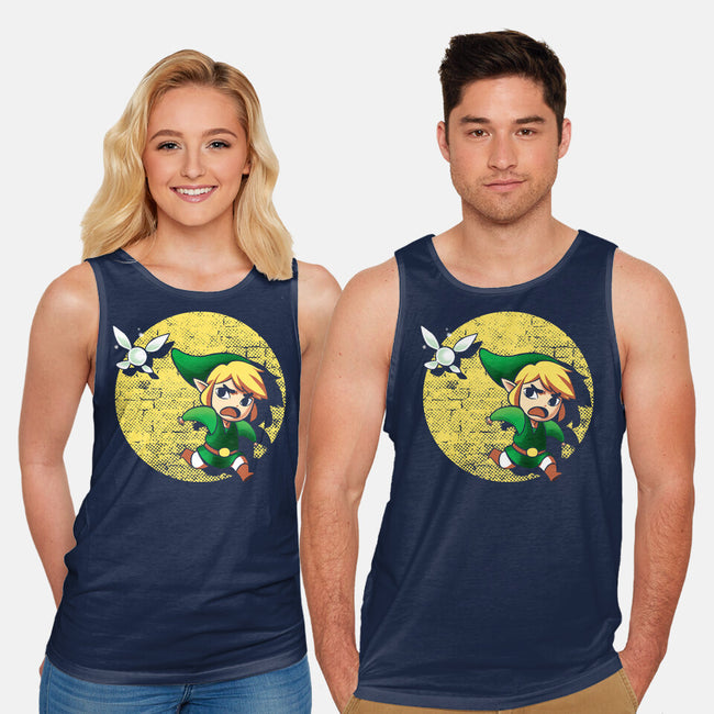 The Adventures Of Link-Unisex-Basic-Tank-BlancaVidal