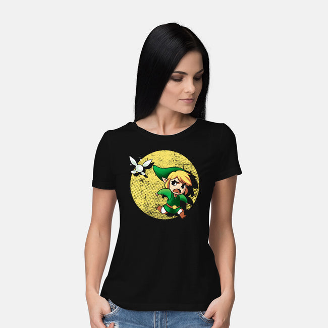 The Adventures Of Link-Womens-Basic-Tee-BlancaVidal