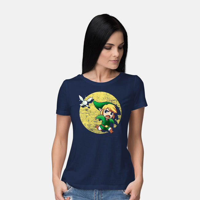 The Adventures Of Link-Womens-Basic-Tee-BlancaVidal