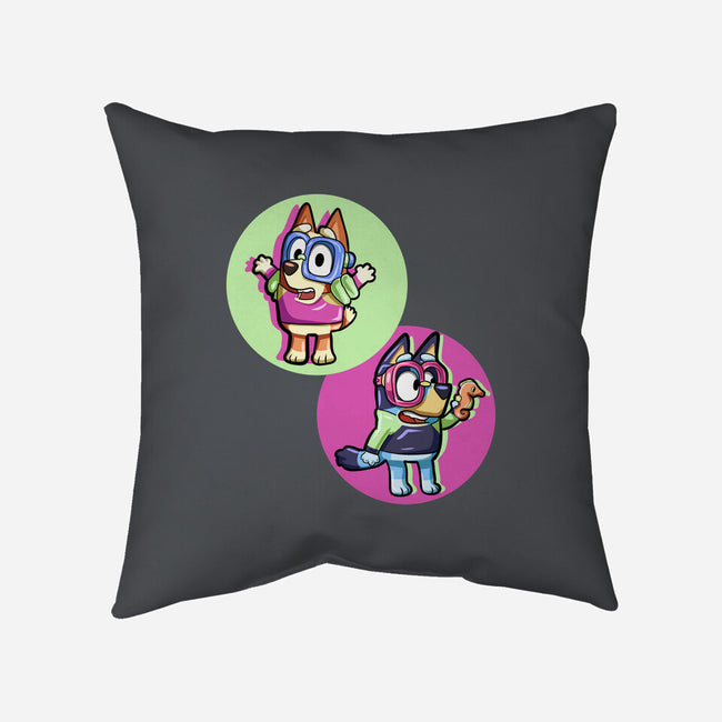 Pool Game-None-Removable Cover-Throw Pillow-nickzzarto