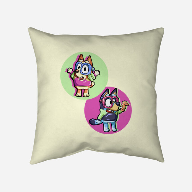 Pool Game-None-Removable Cover-Throw Pillow-nickzzarto