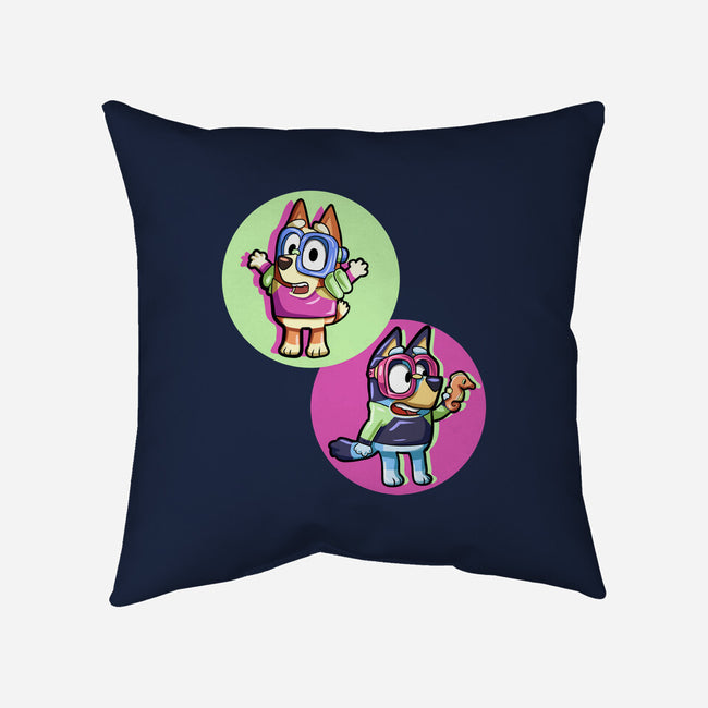 Pool Game-None-Removable Cover-Throw Pillow-nickzzarto