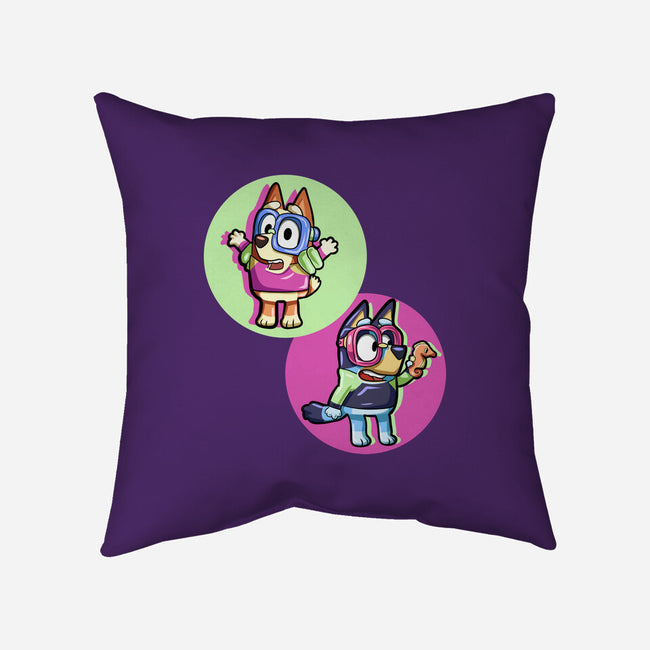 Pool Game-None-Removable Cover-Throw Pillow-nickzzarto