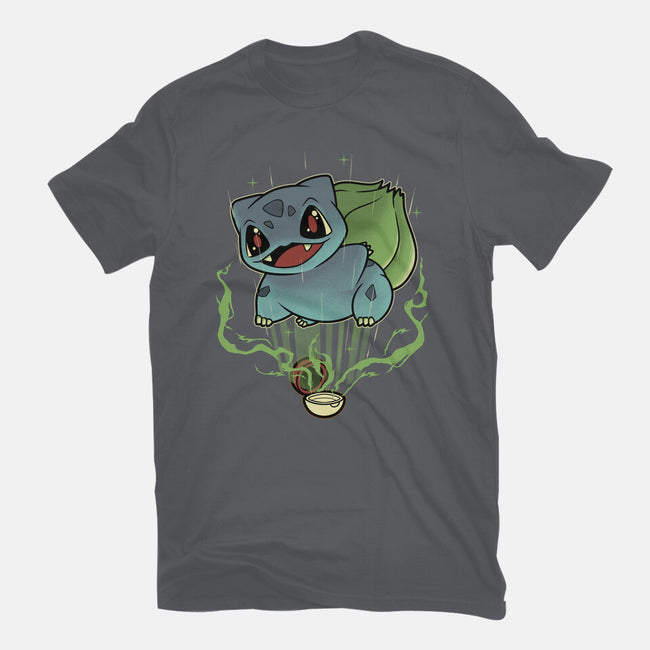 Summoning Grass Toad-Unisex-Basic-Tee-Astrobot Invention