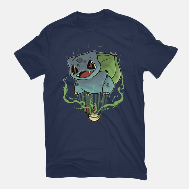 Summoning Grass Toad-Unisex-Basic-Tee-Astrobot Invention