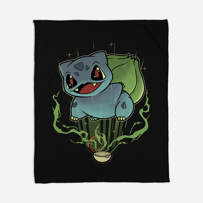 Summoning Grass Toad-None-Fleece-Blanket-Astrobot Invention