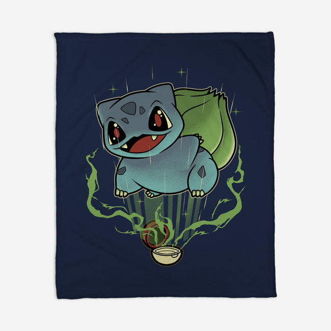 Summoning Grass Toad-None-Fleece-Blanket-Astrobot Invention