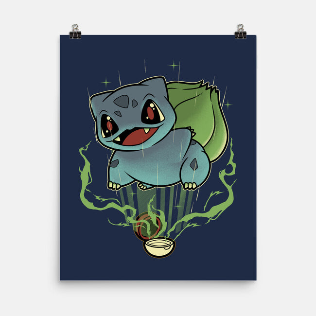 Summoning Grass Toad-None-Matte-Poster-Astrobot Invention