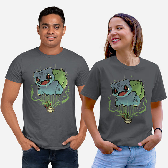 Summoning Grass Toad-Unisex-Basic-Tee-Astrobot Invention