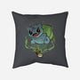 Summoning Grass Toad-None-Removable Cover-Throw Pillow-Astrobot Invention