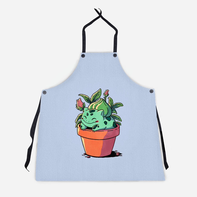 Plant Creature-Unisex-Kitchen-Apron-fanfreak1