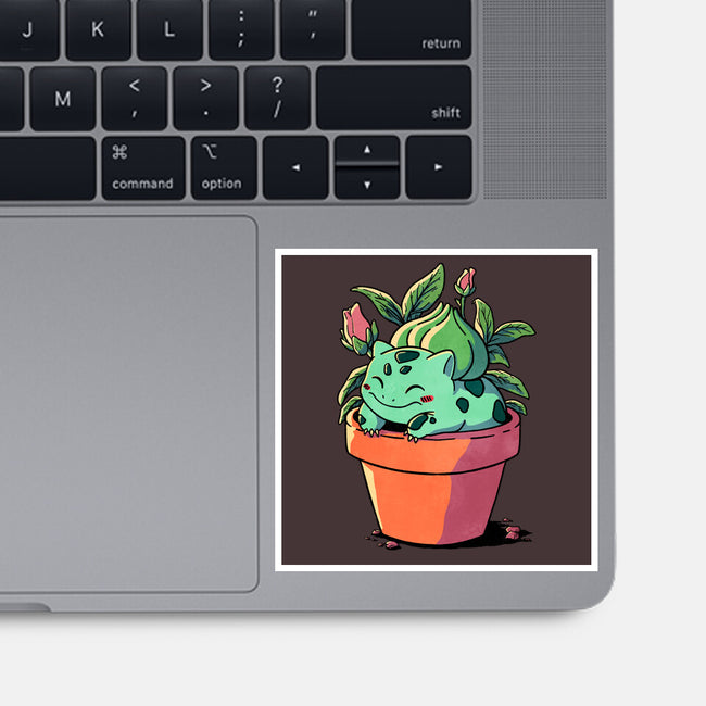 Plant Creature-None-Glossy-Sticker-fanfreak1