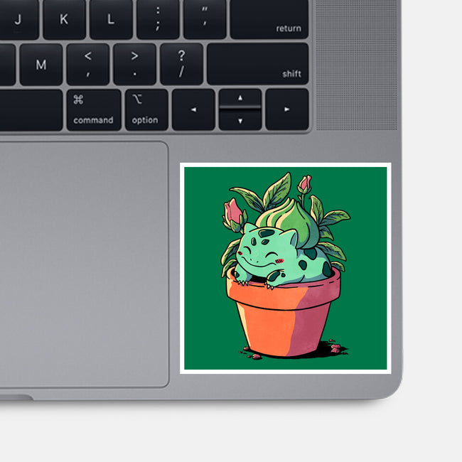 Plant Creature-None-Glossy-Sticker-fanfreak1