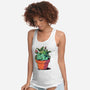 Plant Creature-Womens-Racerback-Tank-fanfreak1