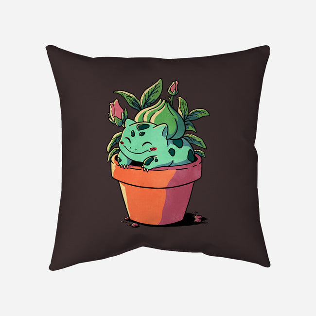 Plant Creature-None-Removable Cover-Throw Pillow-fanfreak1