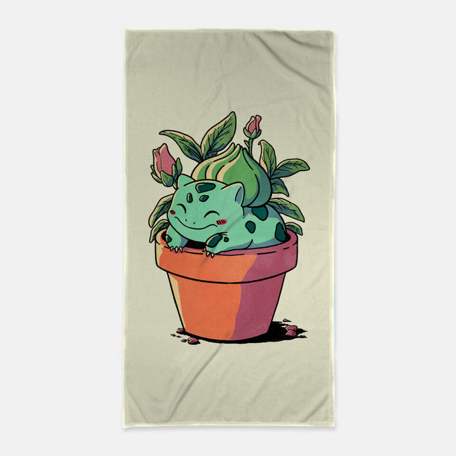 Plant Creature-None-Beach-Towel-fanfreak1