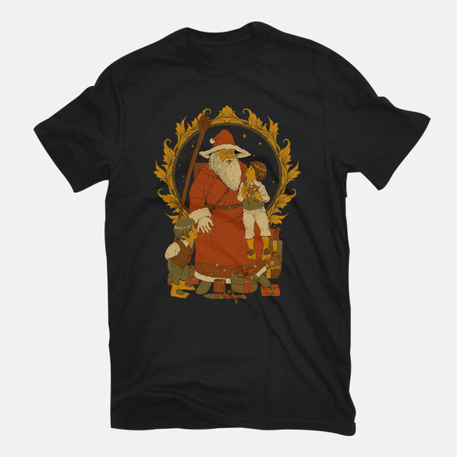 Santalf Claus-Mens-Heavyweight-Tee-Hafaell