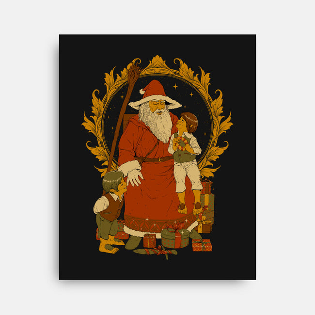 Santalf Claus-None-Stretched-Canvas-Hafaell