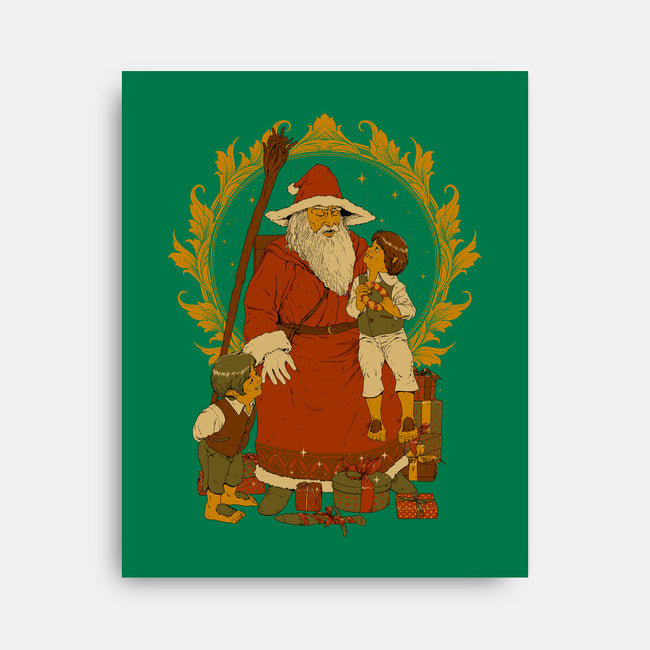 Santalf Claus-None-Stretched-Canvas-Hafaell