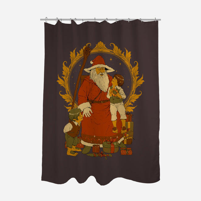 Santalf Claus-None-Polyester-Shower Curtain-Hafaell