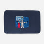 No Look Shot-None-Memory Foam-Bath Mat-Raffiti