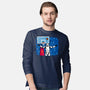 No Look Shot-Mens-Long Sleeved-Tee-Raffiti