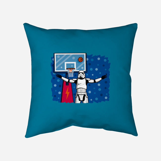 No Look Shot-None-Removable Cover-Throw Pillow-Raffiti