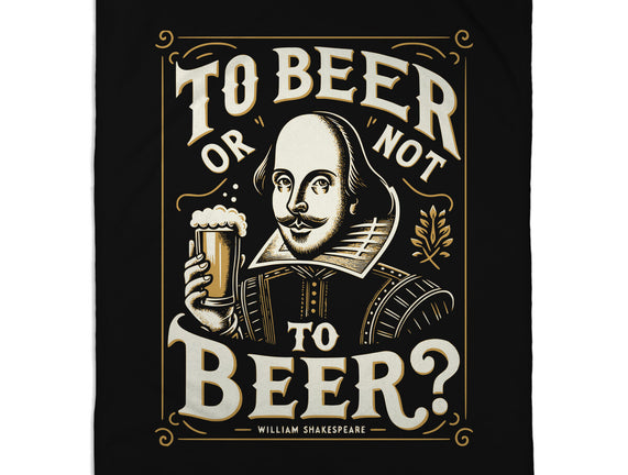 To Beer Or Not To Beer