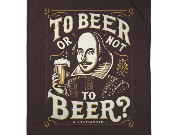 To Beer Or Not To Beer