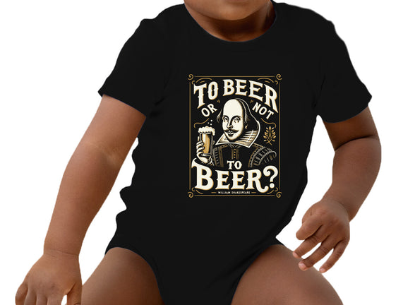 To Beer Or Not To Beer