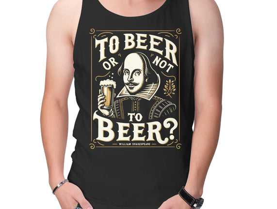 To Beer Or Not To Beer