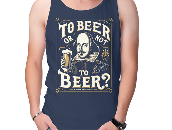 To Beer Or Not To Beer