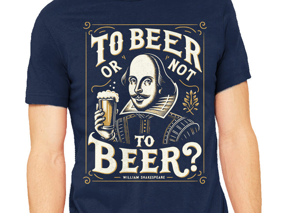 To Beer Or Not To Beer