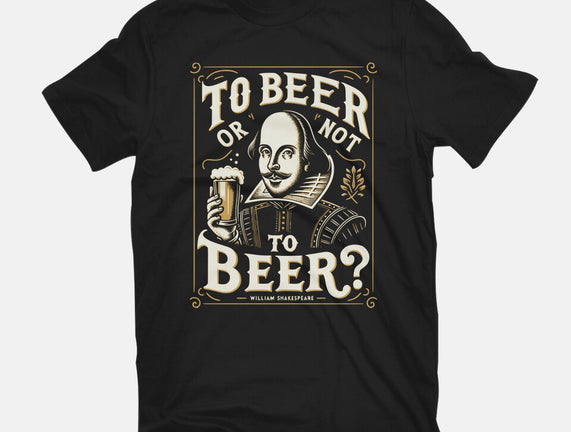 To Beer Or Not To Beer