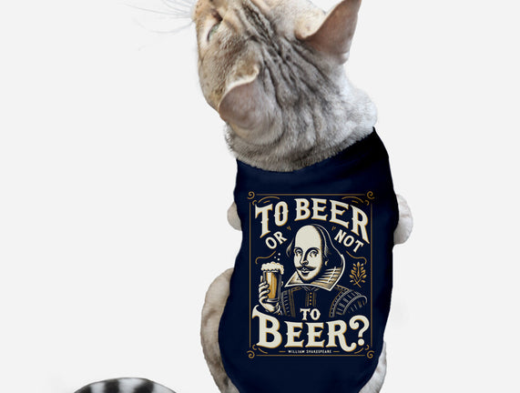 To Beer Or Not To Beer