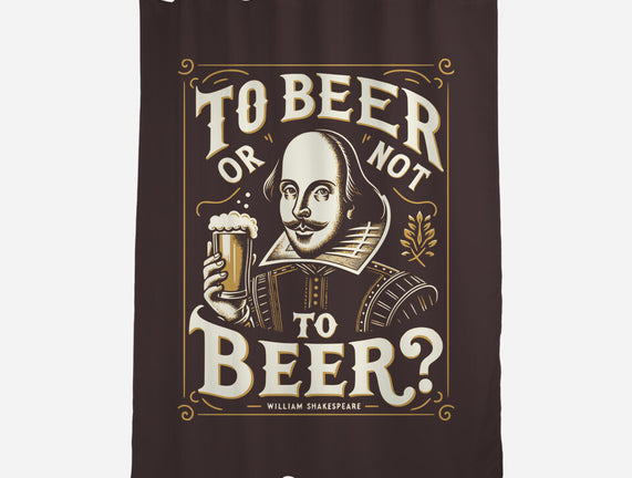 To Beer Or Not To Beer