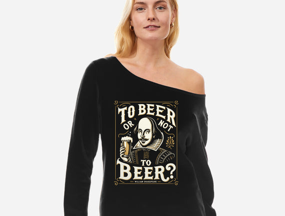 To Beer Or Not To Beer