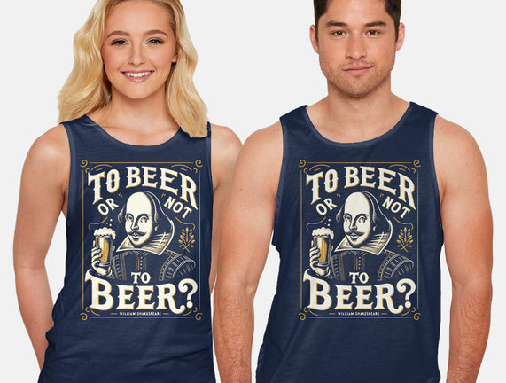 To Beer Or Not To Beer