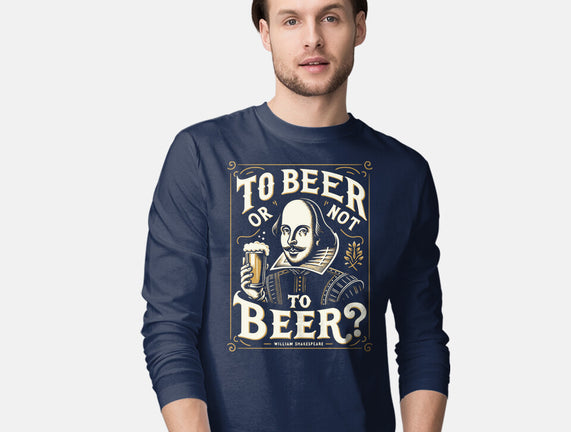 To Beer Or Not To Beer