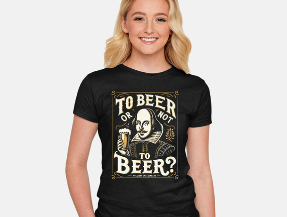 To Beer Or Not To Beer