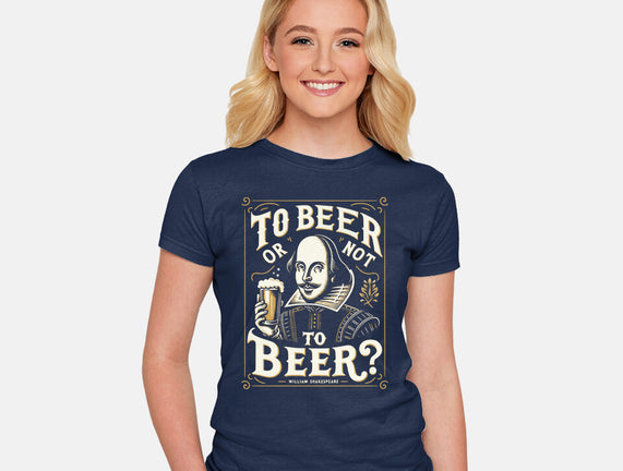 To Beer Or Not To Beer