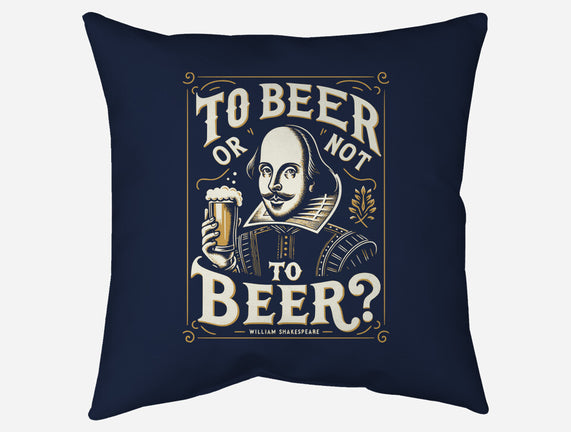 To Beer Or Not To Beer