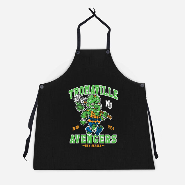 Tromaville Avengers-Unisex-Kitchen-Apron-Nemons