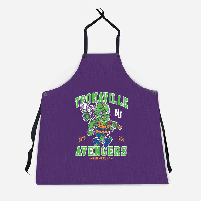 Tromaville Avengers-Unisex-Kitchen-Apron-Nemons